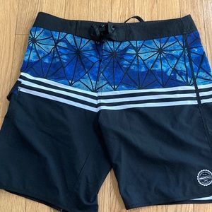 Board shorts.  NEW!! 4 With Beer bottle opener! 1 regular. Custom bundle